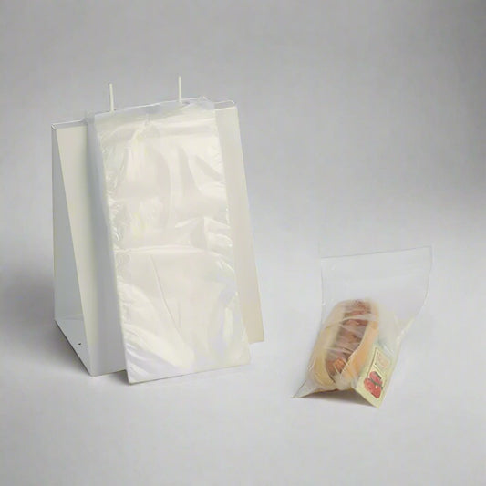 Stock Clear Flip Top Bags